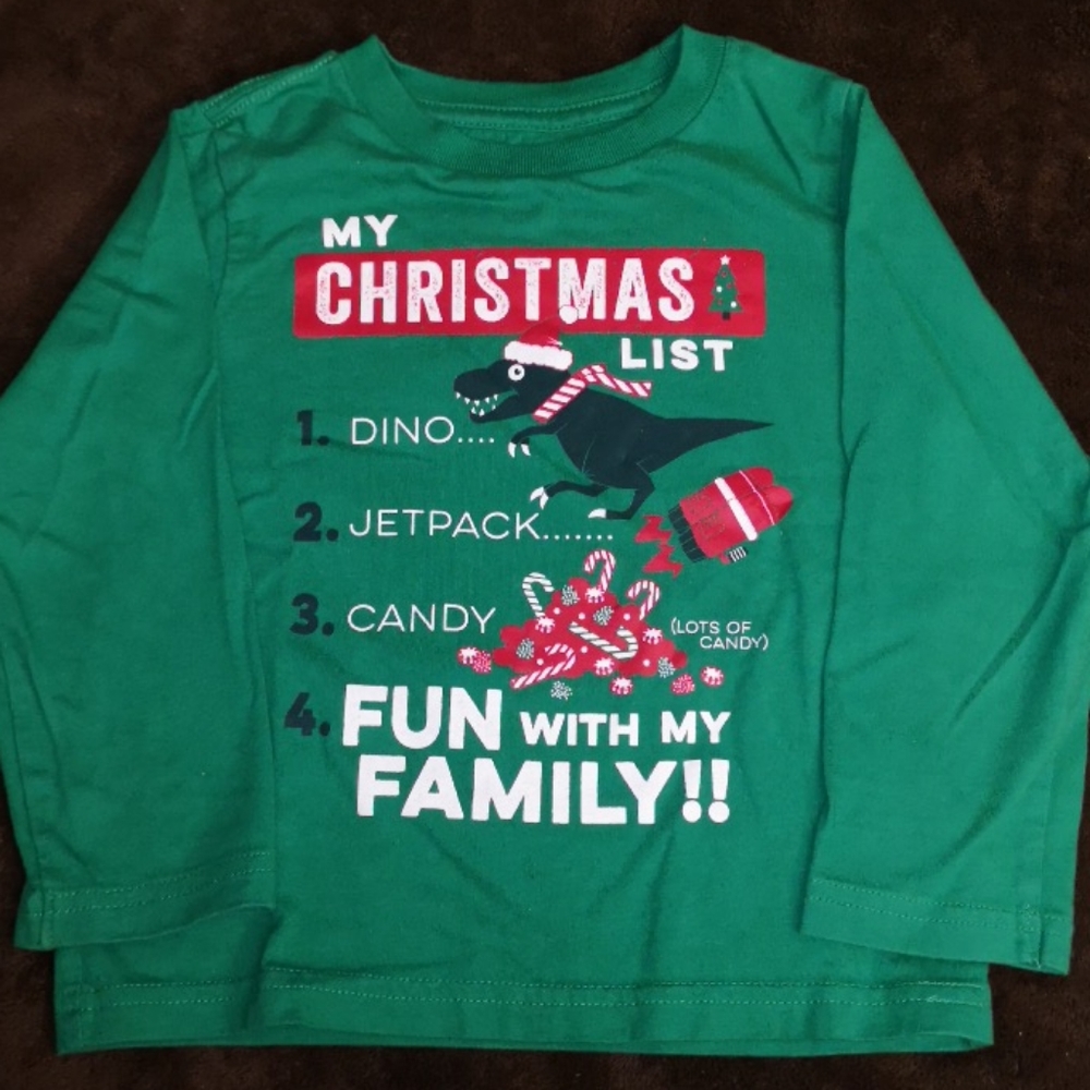 ❤️ Christmas Sweatshirt 18/24 mo FREE When...